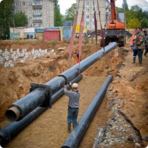 Прокладка и монтаж водопровода в РФ